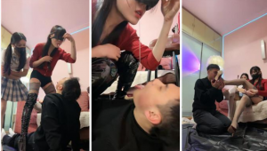 【伊晨】双S-素人闺蜜入圈-强迫呕吐物-97LZTD-117859