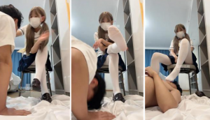 【小雨大人】磕头求白丝妹妹玩我-97LZTD-146107